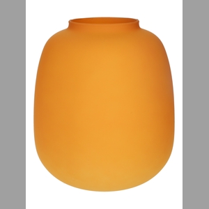 DF02-666002500 - Vase Amelie d10.5/22.2xh25.3 mango matt