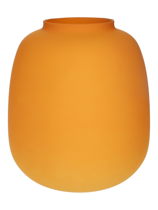 <h4>DF02-666002500 - Vase Amelie d10.5/22.2xh25.3 mango matt</h4>