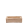 Wood Natural Tray Rectangle 32x16x9cm Nm