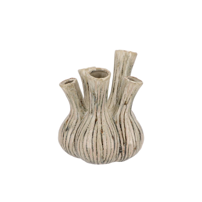 <h4>Aglio Green Active Glaze Vase 20x25cm</h4>