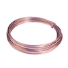 Gelakt aluminiumdraad - l.roze 100 gram (12 meter)