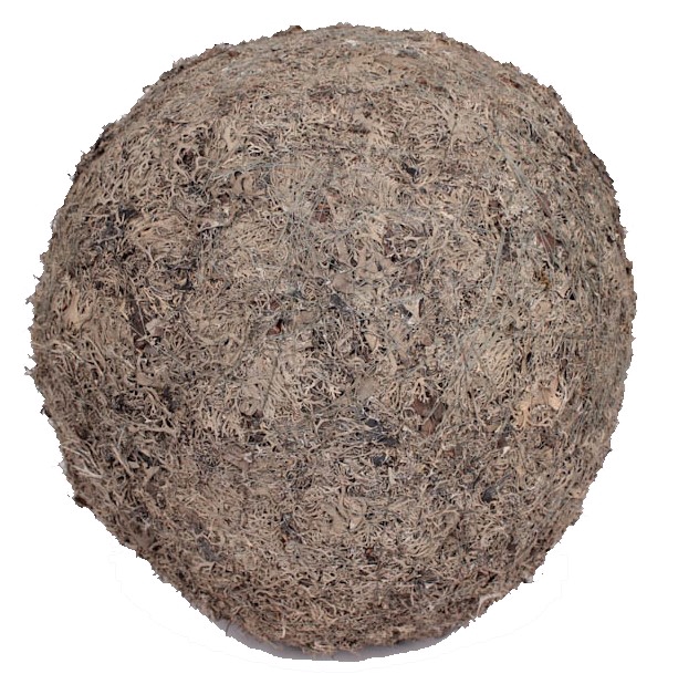 Grey mos ball 50cm natural