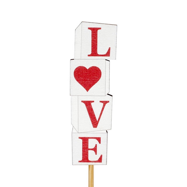 <h4>Pick Love Boxes wood 8,5x2,7cm+12cm stick</h4>