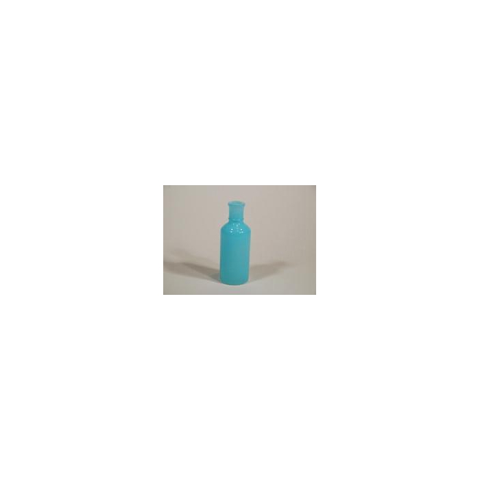 <h4>GLAS FLES ROND MILKY TURQUOISE D5.5</h4>
