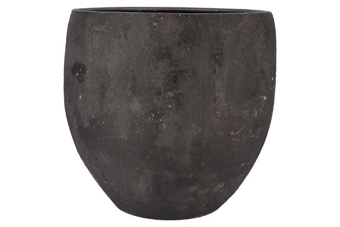 Bali Black Coal Pot 40x36cm