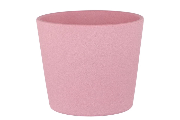 <h4>Ceramic Pot Pink Rose 15cm</h4>