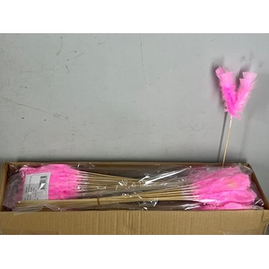 Stick Feather Lt. Pink 14cm