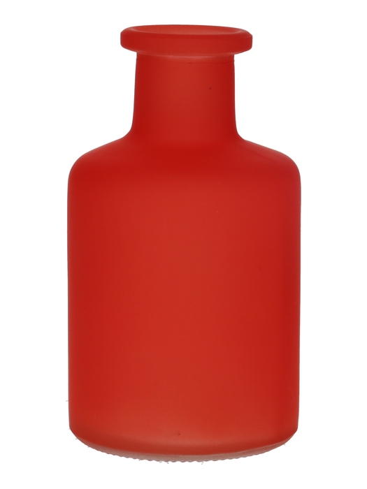 <h4>DF02-666114700 - Bottle Caro9 d3.8/6.8xh11.8 cherry red matt</h4>