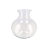 Mira Clear Glass Cone Neck Sphere Vase 32x32x32cm