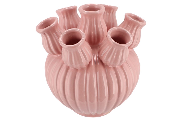 <h4>Amsterdam Light Pink Tulip Vase 20x20cm</h4>