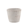 Concrete Pot Round Grey 14x12cm