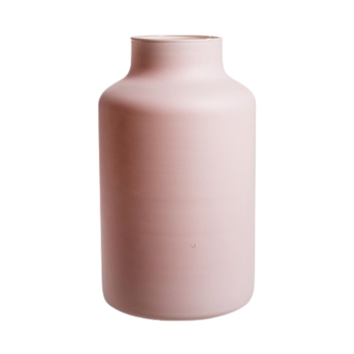 Glass Eco vase Gigi d08.5/14*25cm