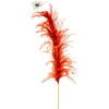 Pampas grass ± 175cm p/pc in poly red
