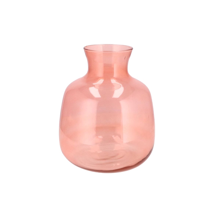<h4>Mira Pink Glass Bottle Big 24x24xx28cm</h4>