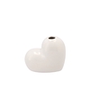 Love Sweet Heart Vase White 12x6x11cm