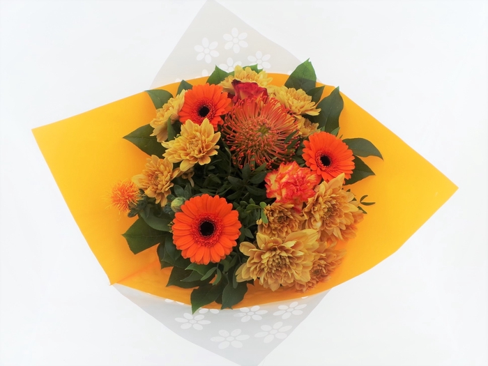 <h4>Bouquet Biedermeier Medium Orange</h4>