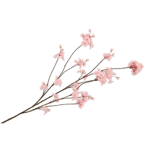 Silk Cherry Blossom Light Pink 126cm