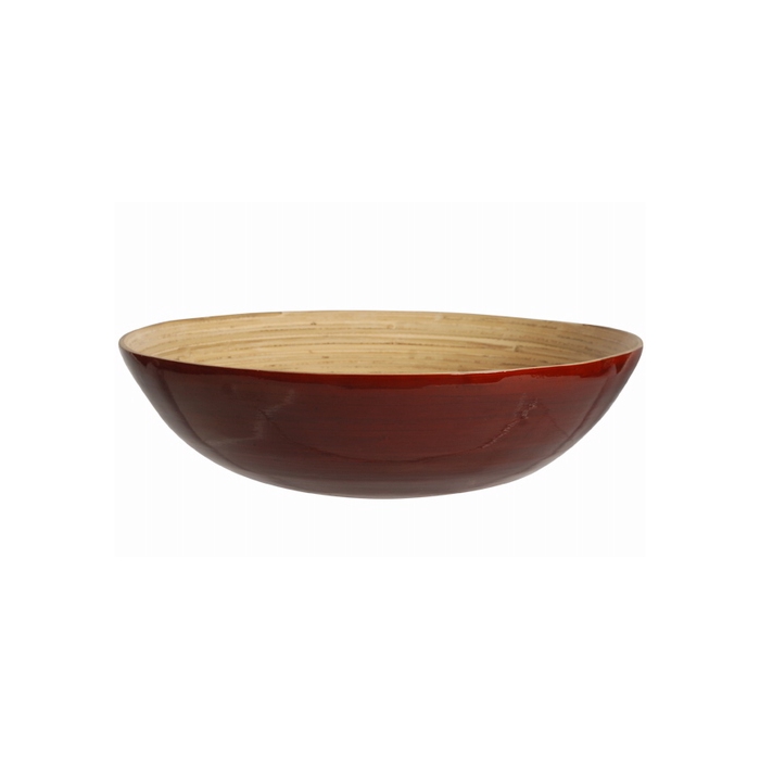 <h4>SCHAAL RED LACQUER  D34XH10CM</h4>