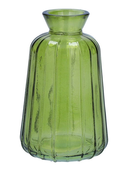 <h4>DF02-700037600 - Bottle Carmen d3.5/6.5xh11 vintage green</h4>
