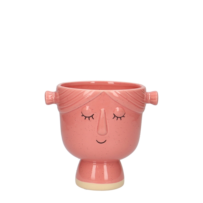 <h4>Ceramics Pot face/foot d12*14cm</h4>