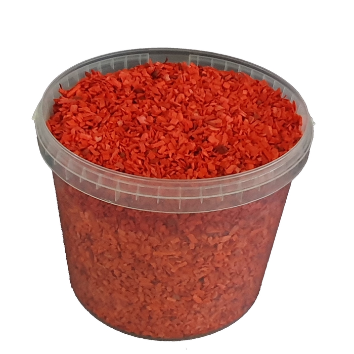 <h4>Wood chips 10 ltr bucket Red</h4>