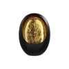 Marrakech Black/gold Egg T-light 31x14x40cm