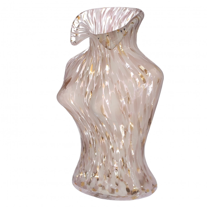 <h4>Glass bossom vase 14 5 19 30cm</h4>
