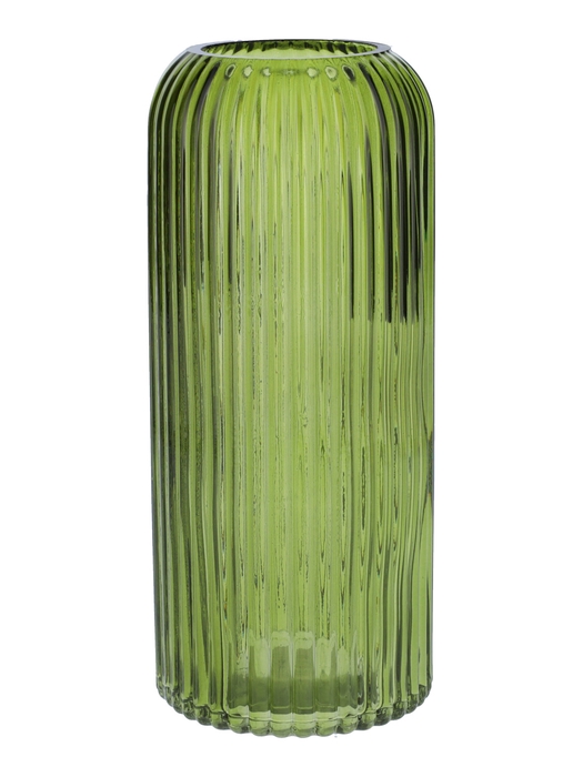 <h4>DF02-664551800 - Vase Nora d6/8.7xh20 vintage green</h4>