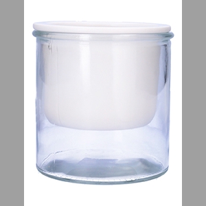 DF01-710770237 - Pot Malga d14.6xh15.6 white