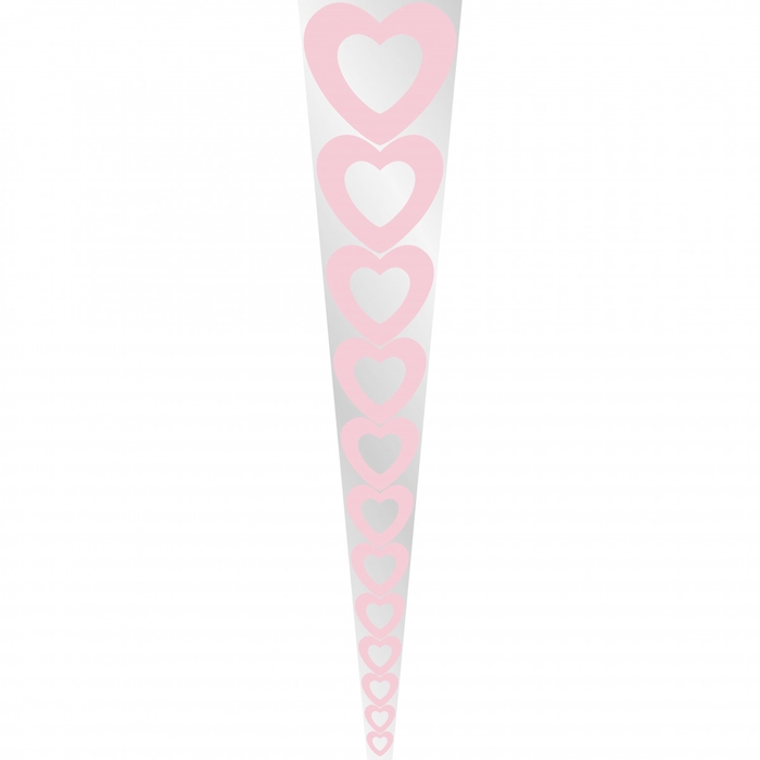 <h4>Hoes 1Roos Heart 60*14*13cm x5</h4>