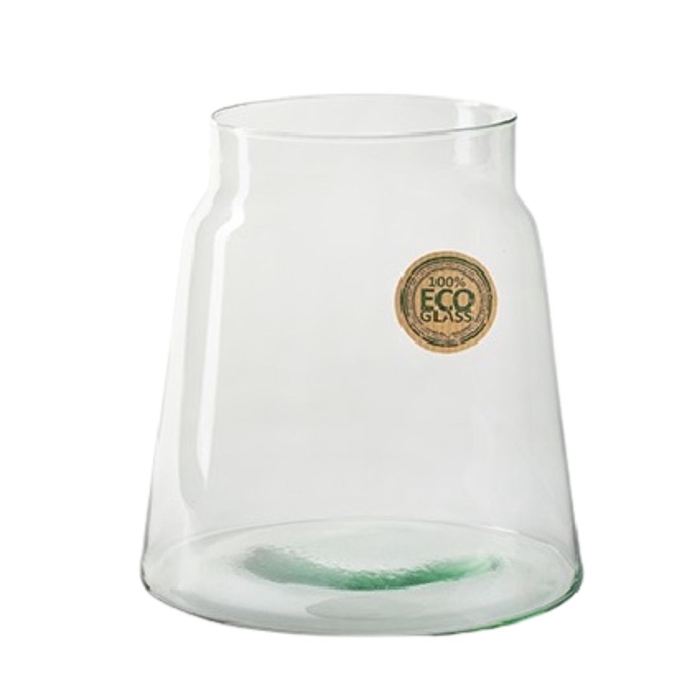 <h4>Glass eco vase atlas d19 20cm</h4>