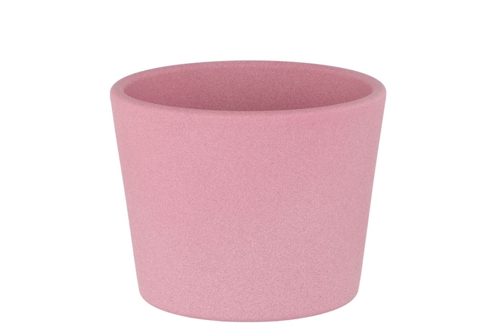 <h4>Ceramic Pot Pink Rose 11cm</h4>
