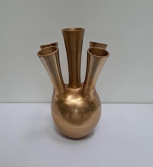 Alu Vase Gold O  38cm 40970