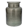 DF02-883913600 - Vase Hammer Bose d15/19xh25.5 grey Eco