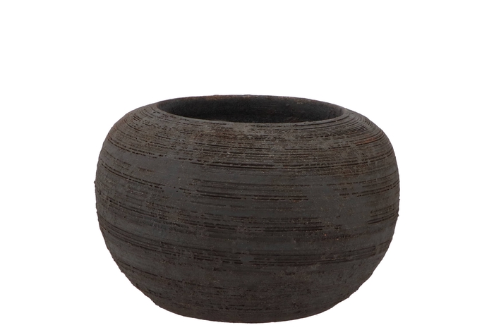 Batu Grey Orchid Bowl 20x13cm