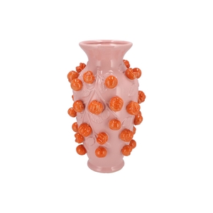 Fruit Mandarin Light Pink Vase 24x38cm