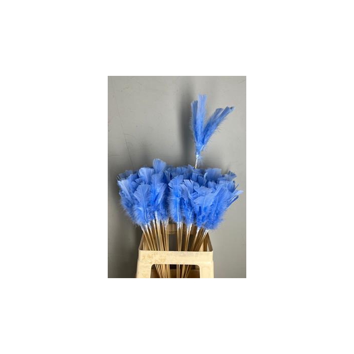 <h4>Stick Feather Lt.blue 14cm</h4>
