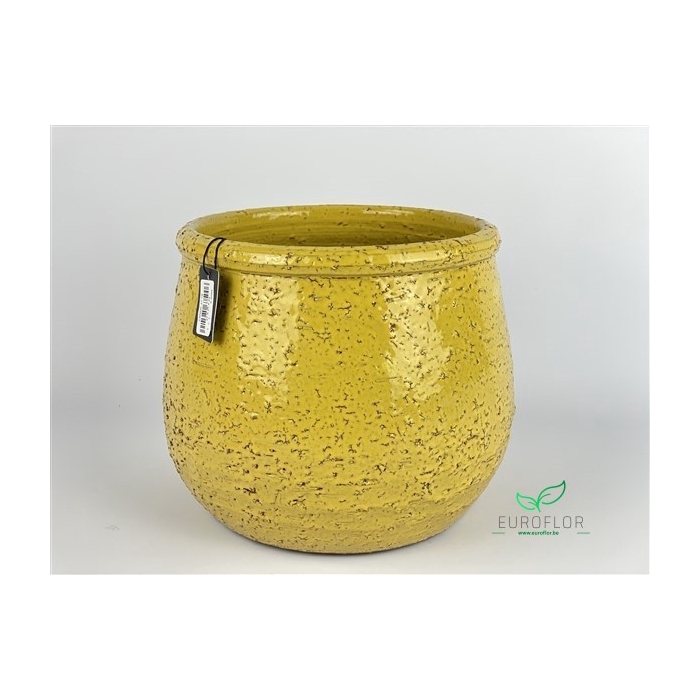 <h4>PLANTER CANDY  YELLOW 27*27*H24</h4>
