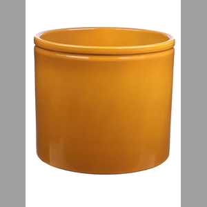 DF03-883676300 - Pot Lucca1 d27.8xh25.7 curry glazed