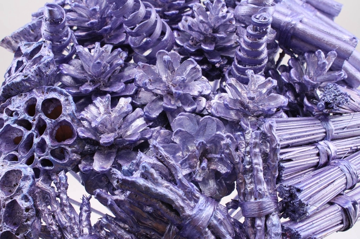 Bouquet Mix 40 stems Metallic Purple