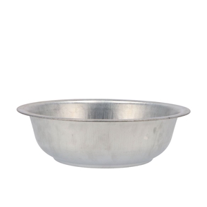 Zinc Basic Natural Bowl 32x10cm