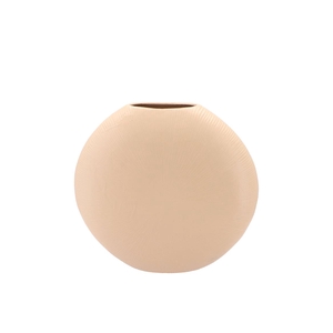 Jada Sand Oval Vase 23x7cm