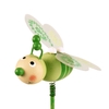 Pick Bee wood 5,5x5,5cm+50cm stick green