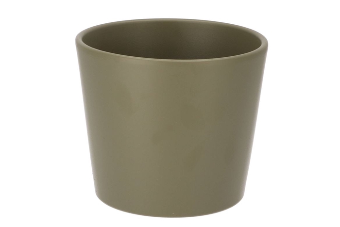 Ceramic Pot Capers Green 15cm