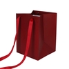 Bag Elegant carton 18x18xH25cm Bordeaux