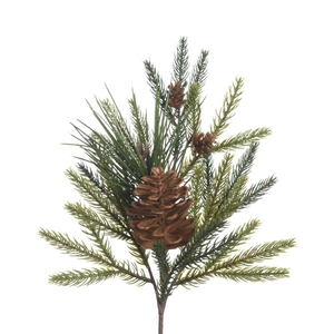 Af Pinus +cones L43cm Green