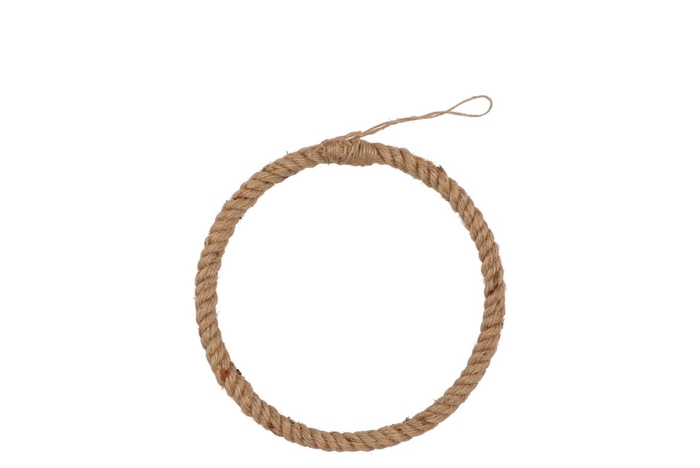 Metal Circle Rope 25x1.5cm