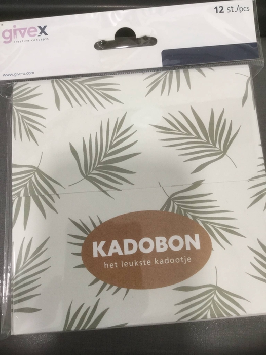 kadobon diverse soorten