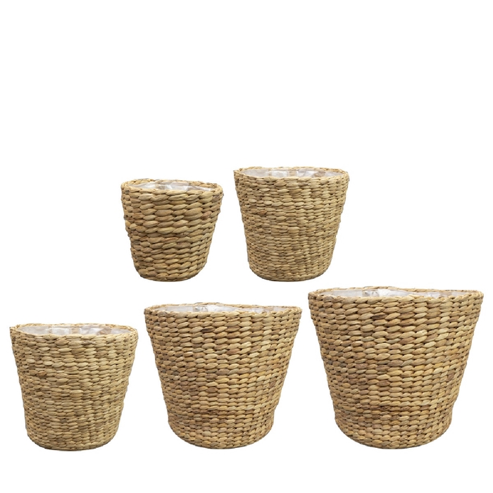 Basket sets Ritse pot S/5 d38*32cm