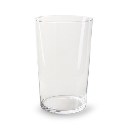 Glas Vaas konisch d22*35cm
